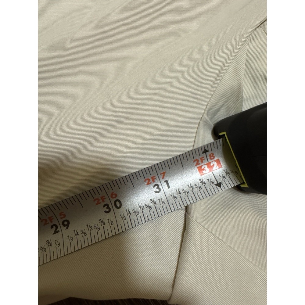 G/FORE G4 Straight Leg Cream Stone Golf Pants Men's Size 36x32 Khaki NEW NWT - Picture 8 of 9